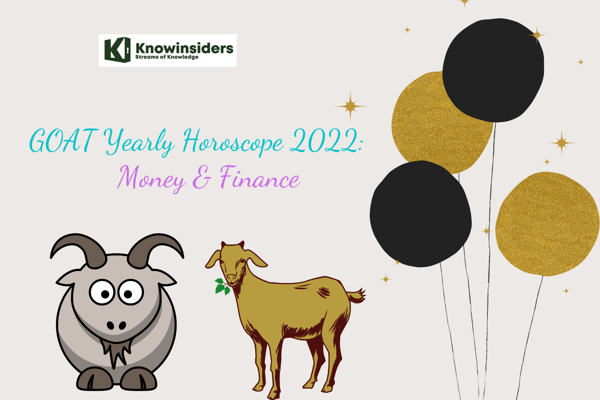 Goat 2022 Prediction for Finance. Photo: KnowInsiders