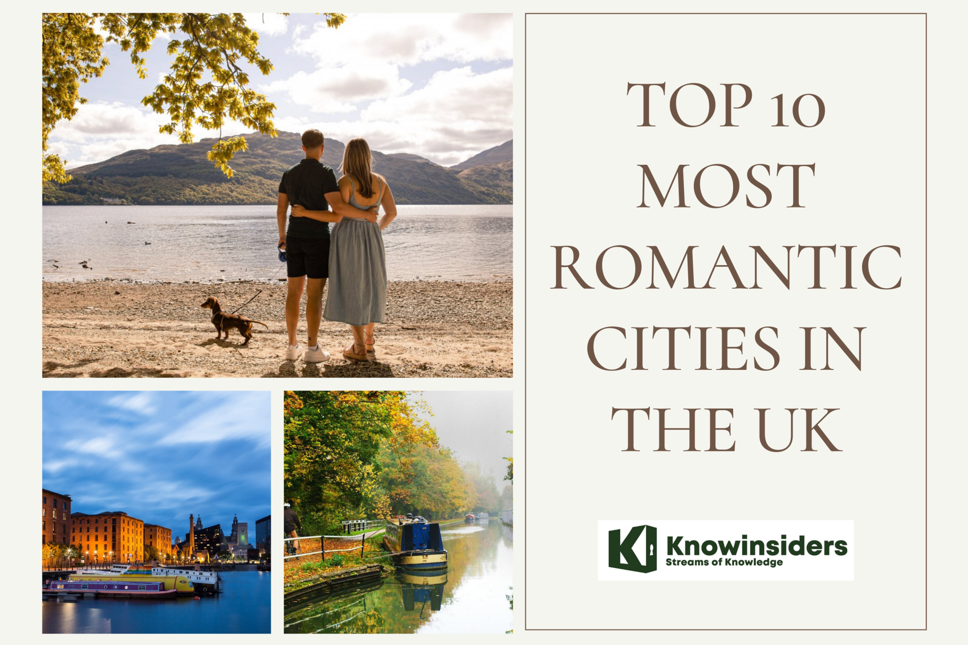 Top 10 Cities for Romantic Honeymoon in the UK