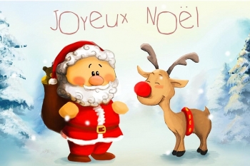 learn to say merry christmas in french