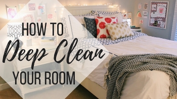 how to clean your bedroom thoroughly and efficiently in 30 minutes