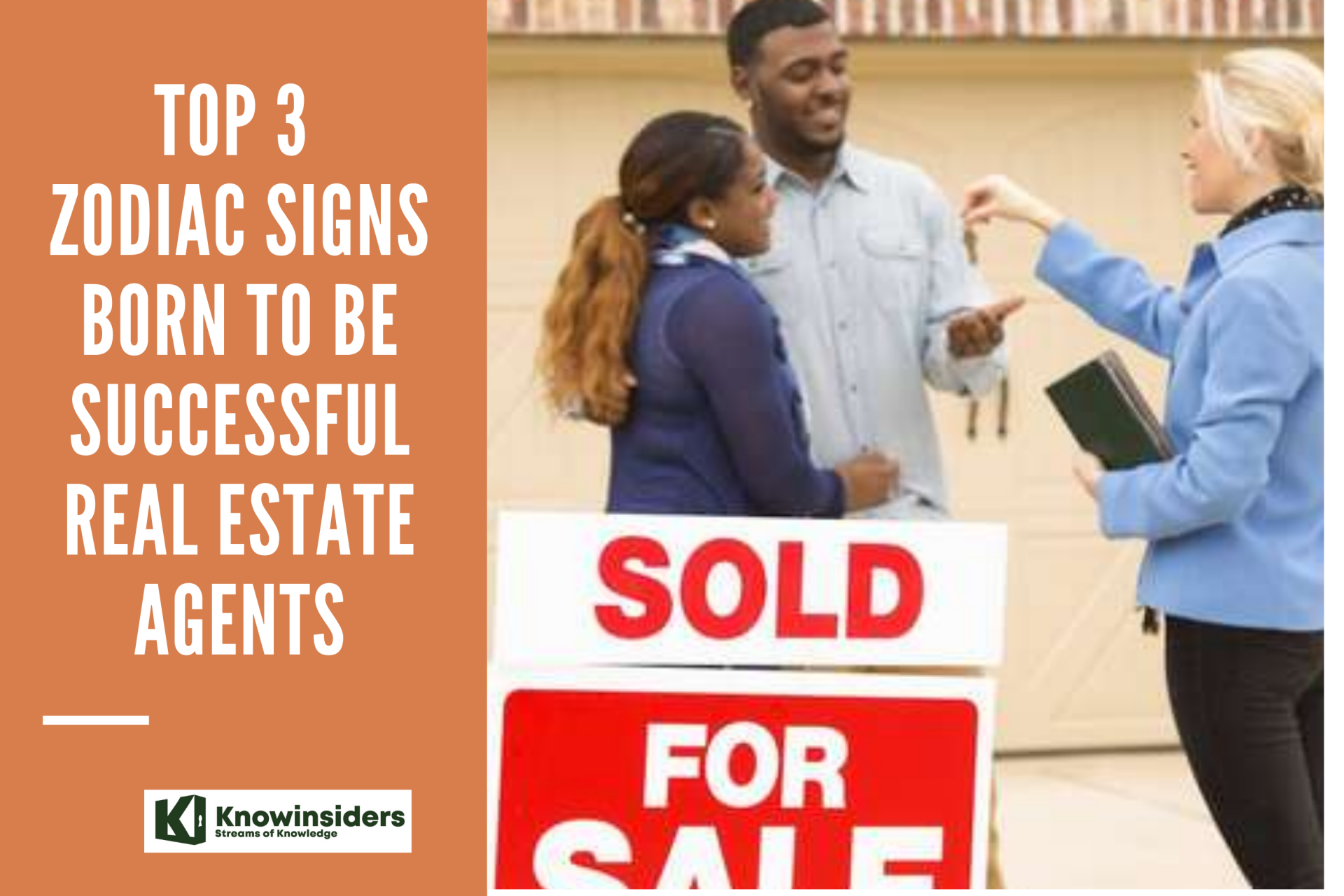 Top 3 Zodiac Signs Born To Be Successful Real Estate Agents