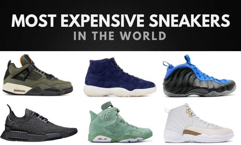top expensive sneakers