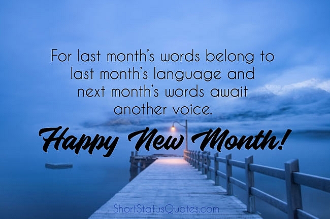 Happy New Month: Inspirational Quotes & Wishes for Everyone