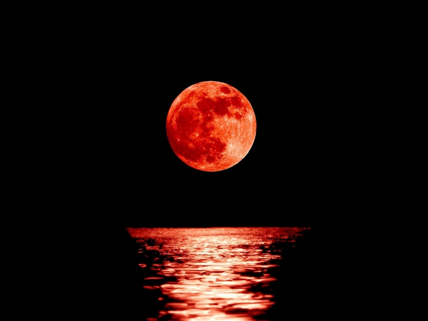 Blood Moon. Photo: The Conversation