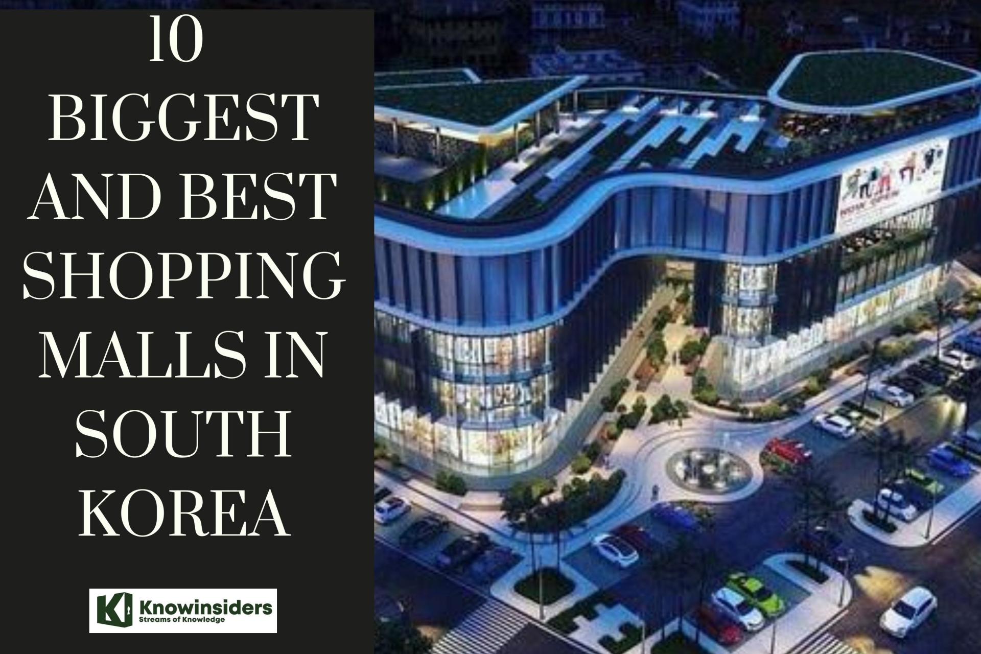 10 Biggest and Best Shopping Malls For Foreigner in South Korea