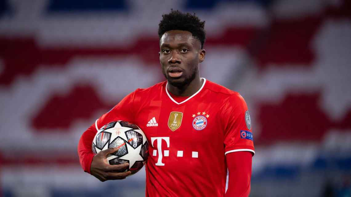 Alphonso Davies is using his position to help those in need. Sven Hoppe/picture alliance via Getty Images