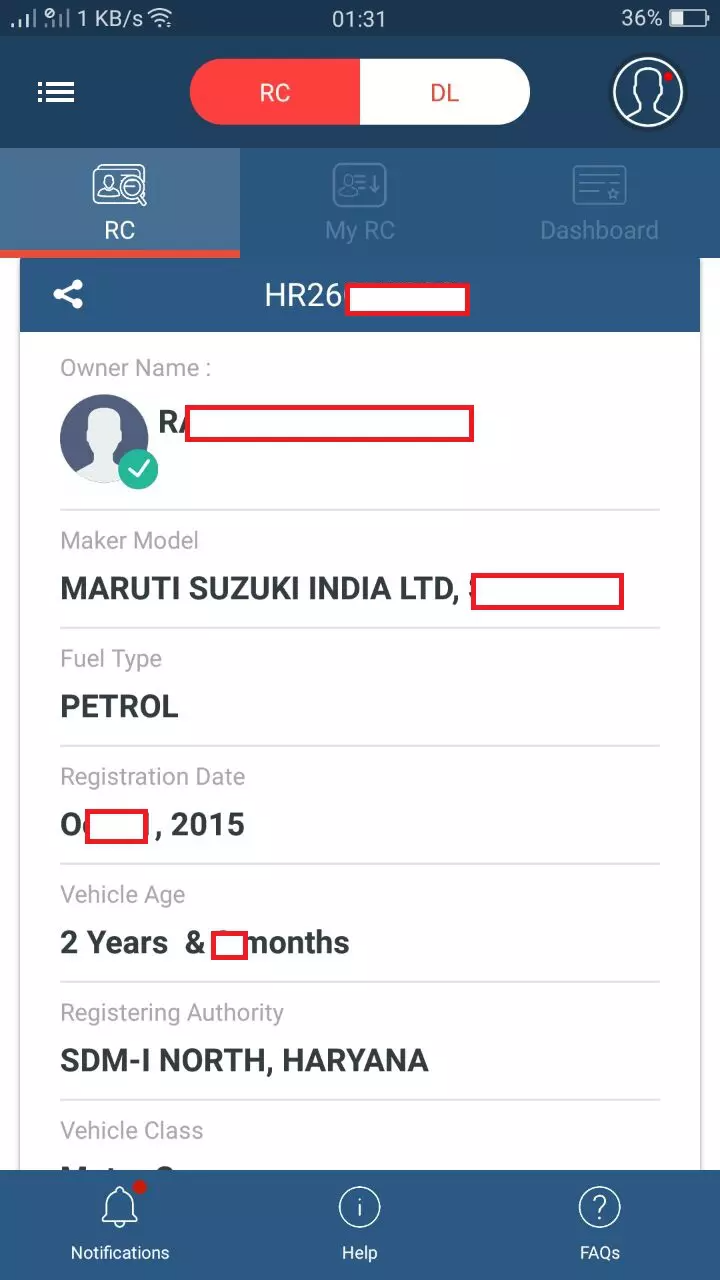 Step-by-step guide to look up a Vehicle's Owner Using a License Plate Number in India