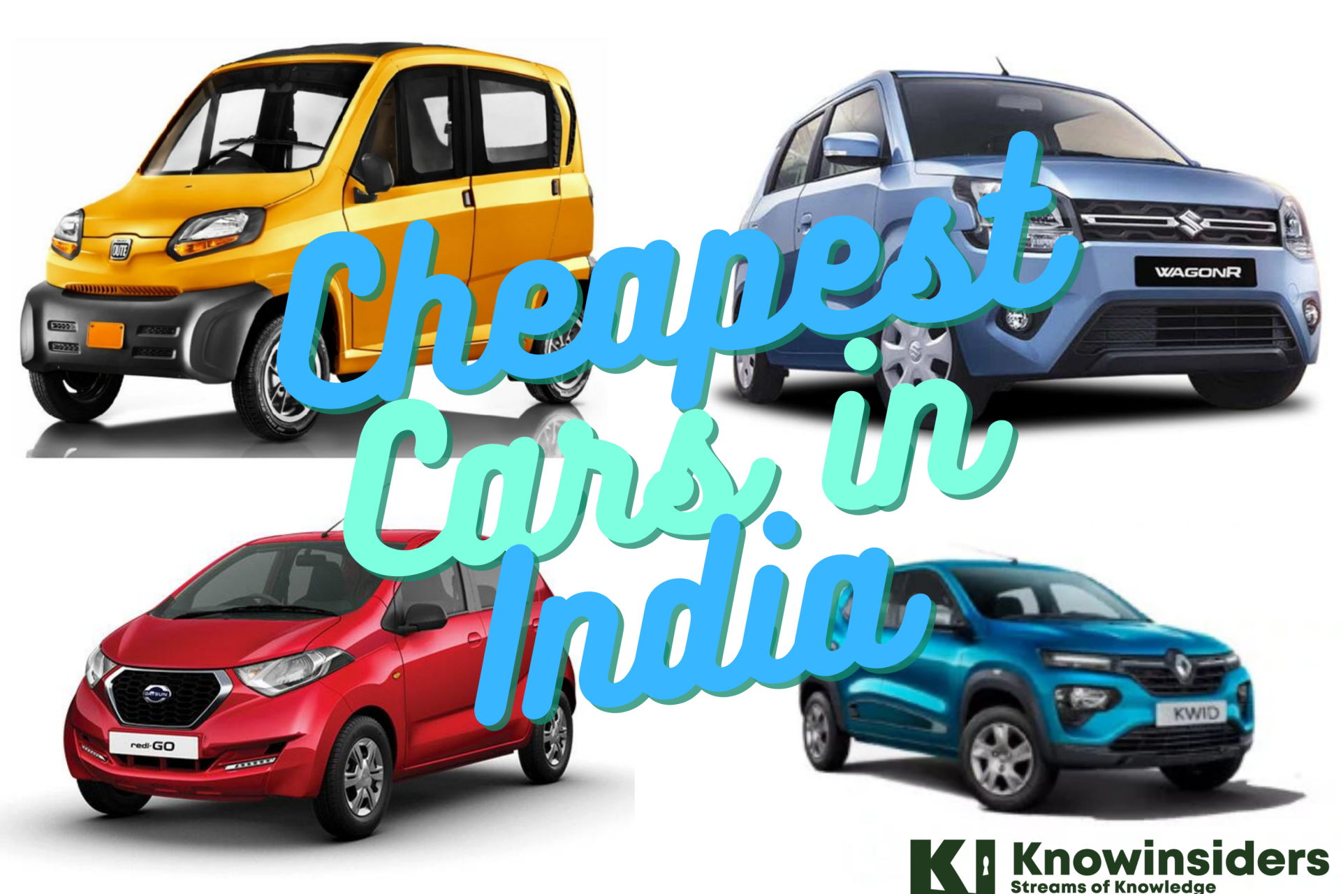 Top 15 Cars - Cheapest in India
