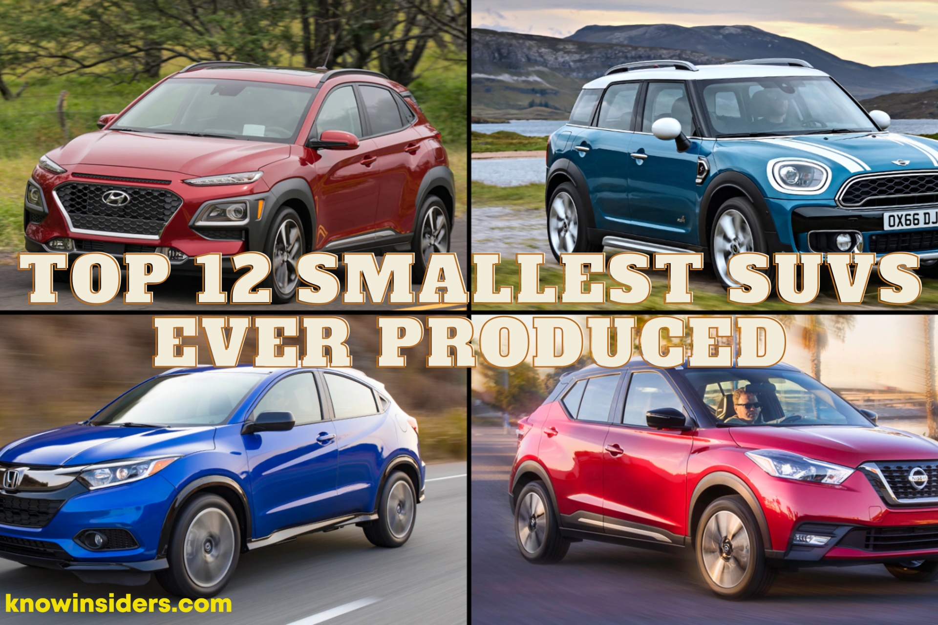 Top 12 Smallest SUVs in the World