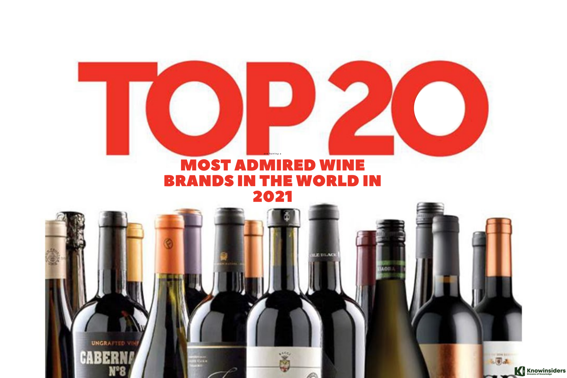 Top 20 Most Admired Wine Brands 2021