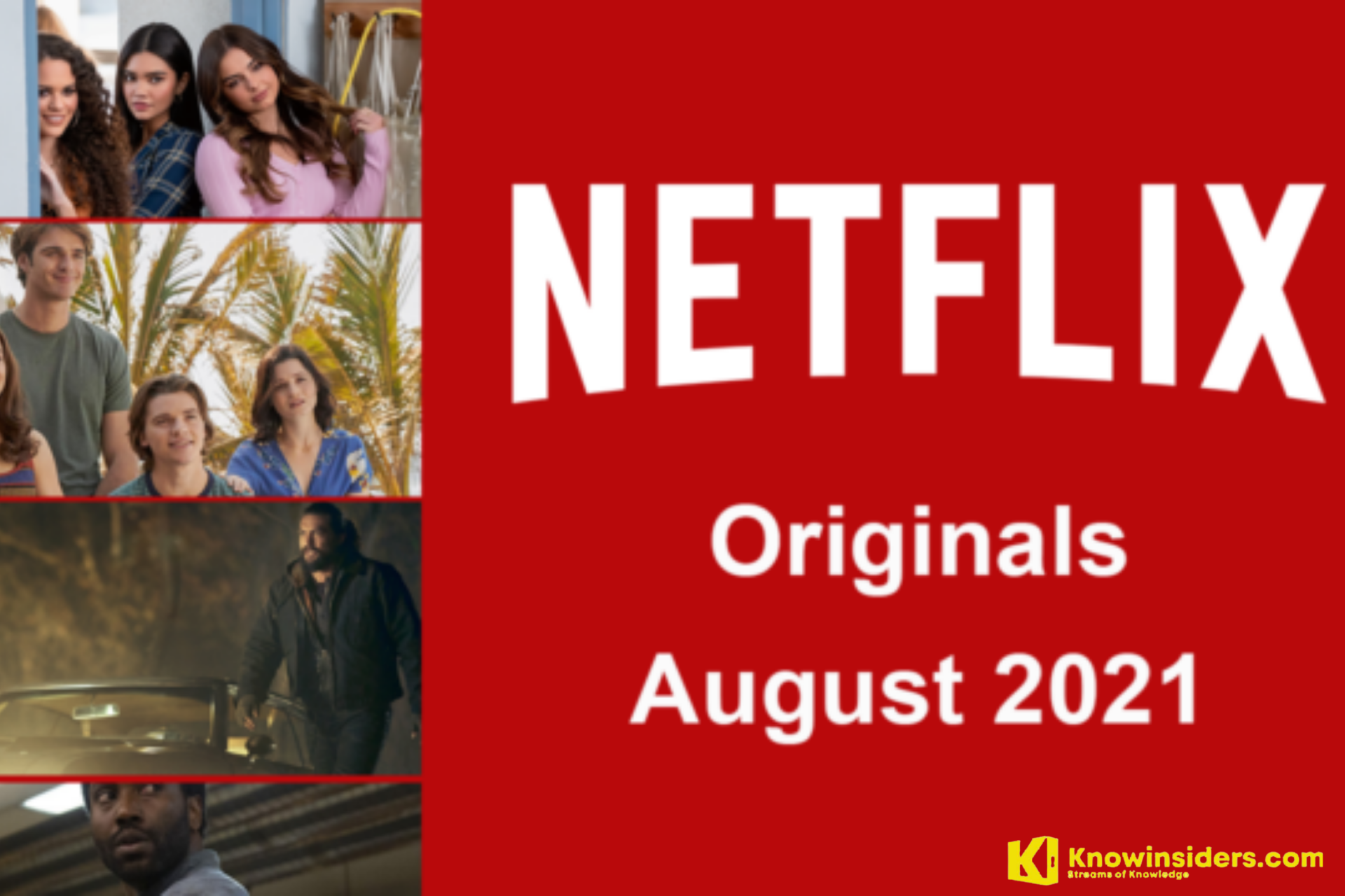 Netflix Originals Coming to Netflix in August 2021