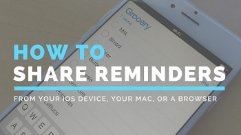 How to Share Reminder Lists on iPhones for Shopping with Your Family