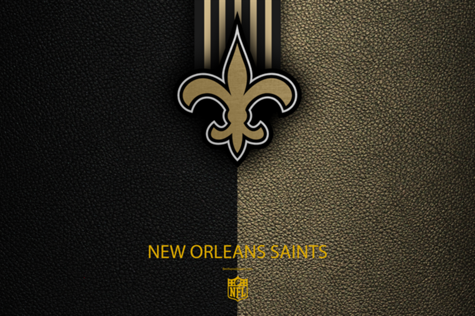 the New Orleans Saints logo
