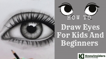 How To Draw Eyes For Kids & Beginners with Simple Steps