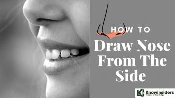 How To Draw A Nose From The Side With Easy Steps