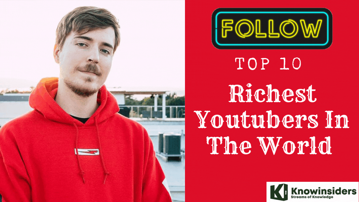 Top 10 Richest YouTubers in the World