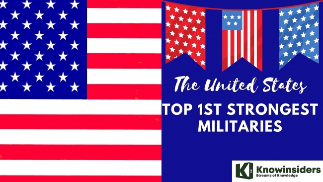 why is us military the strongest in the world