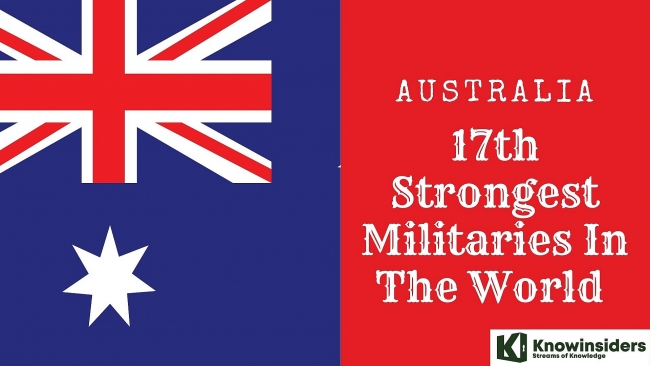 how strong is the australian army 17th powerful militaries in the world