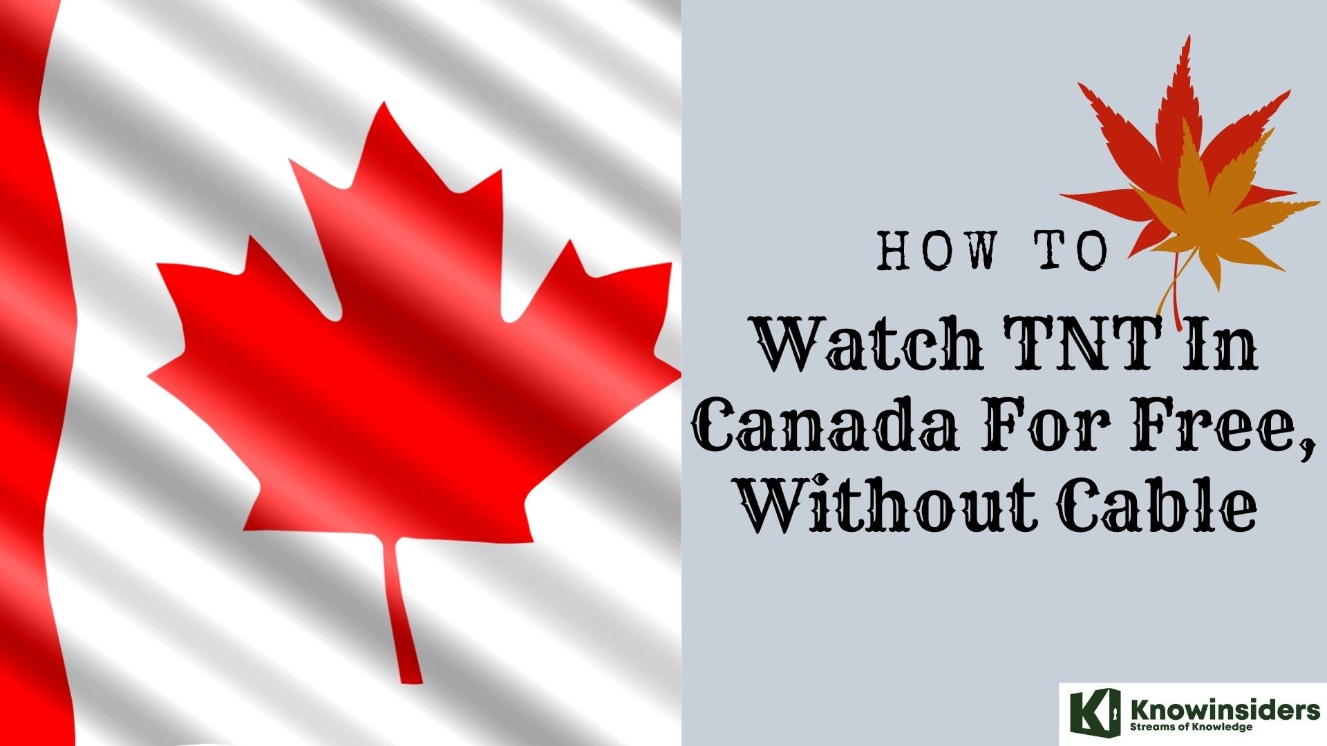 How To Watch TNT In Canada For Free, Without Cable 