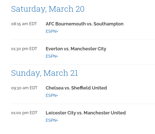 FA Cup TV Schedule 