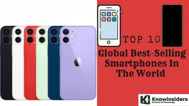 top 10 best selling smartphones in the world iphone samsung galaxy and xiaomi redmi