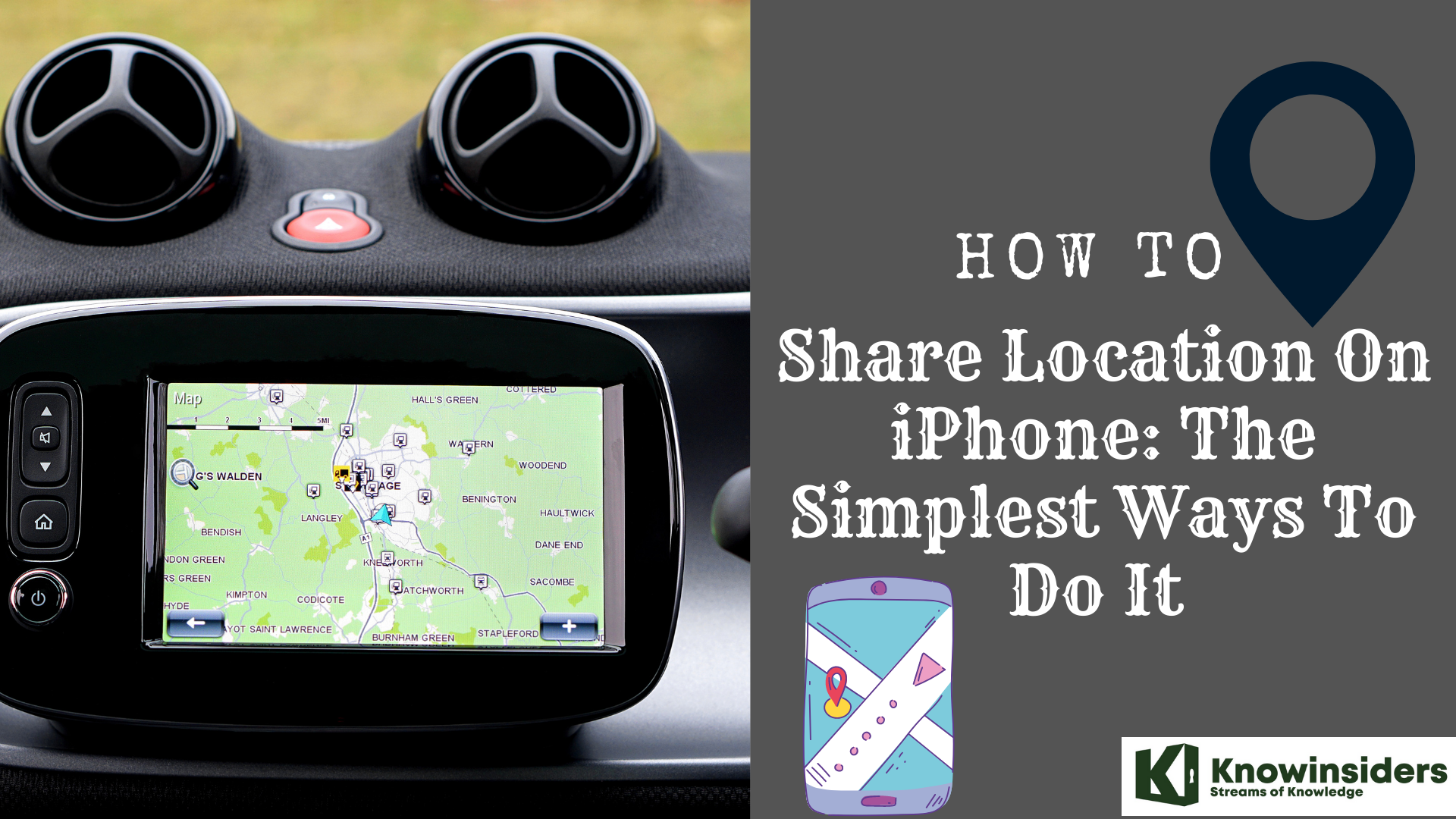 How To Share Location on iPhone - iMessage, Google Maps and Apple Maps