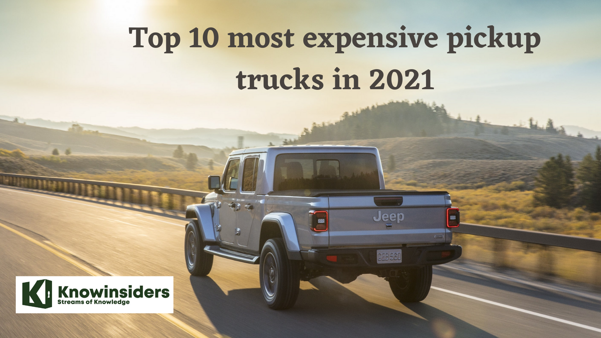 Top 10 Most Expensive Pickup Trucks Today