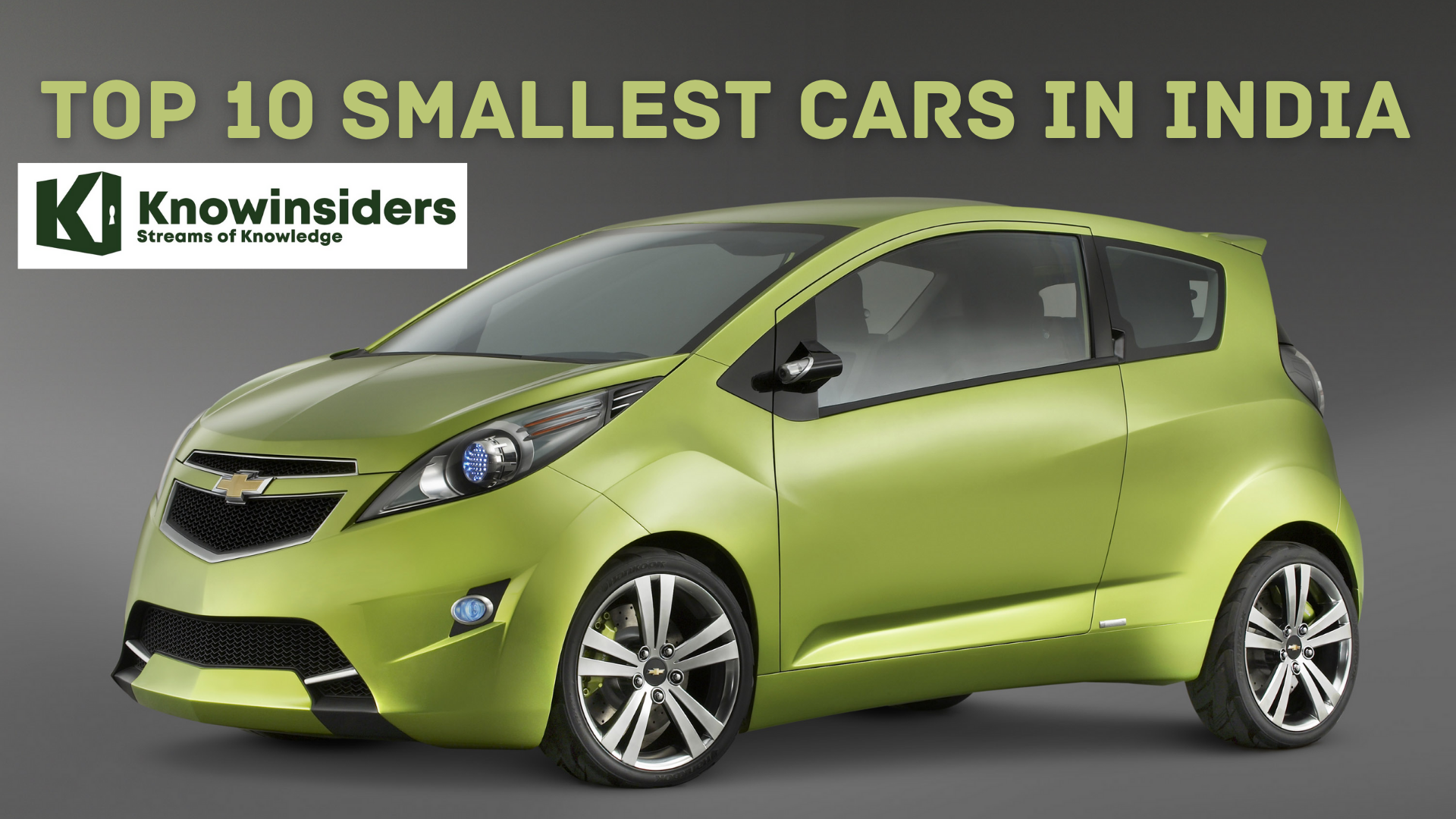 Top 10 Cars - Smallest in India