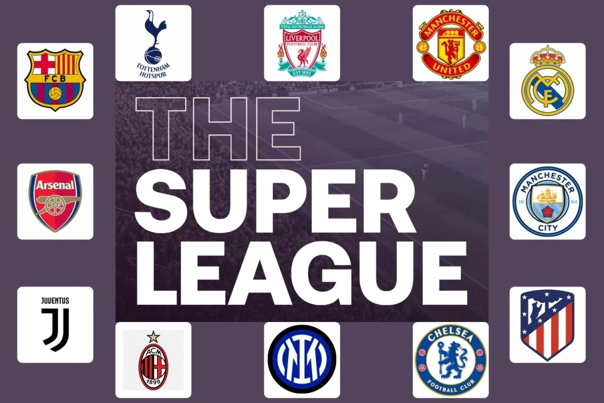European Super League - List of 12 Football Club Teams