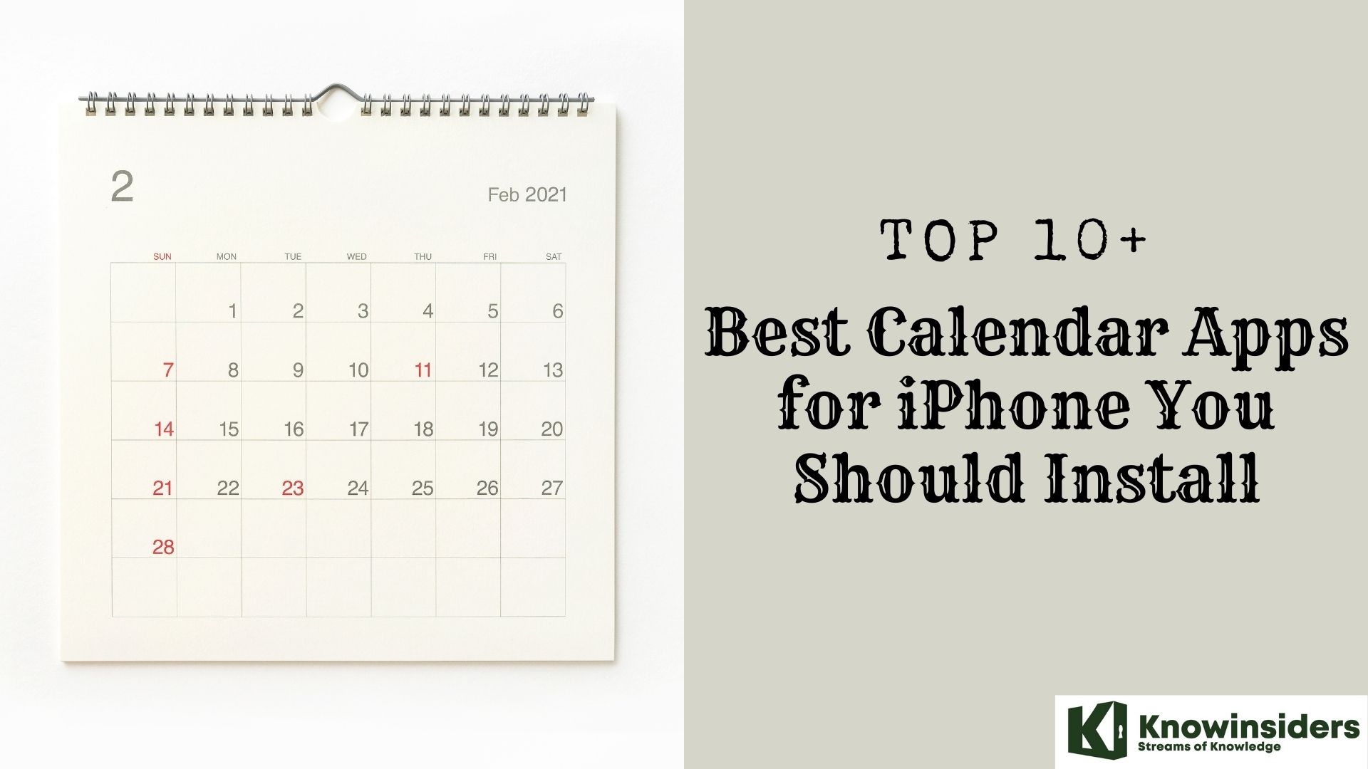 Top 15+ Most Popular Calendar Apps for iPhone (Update)