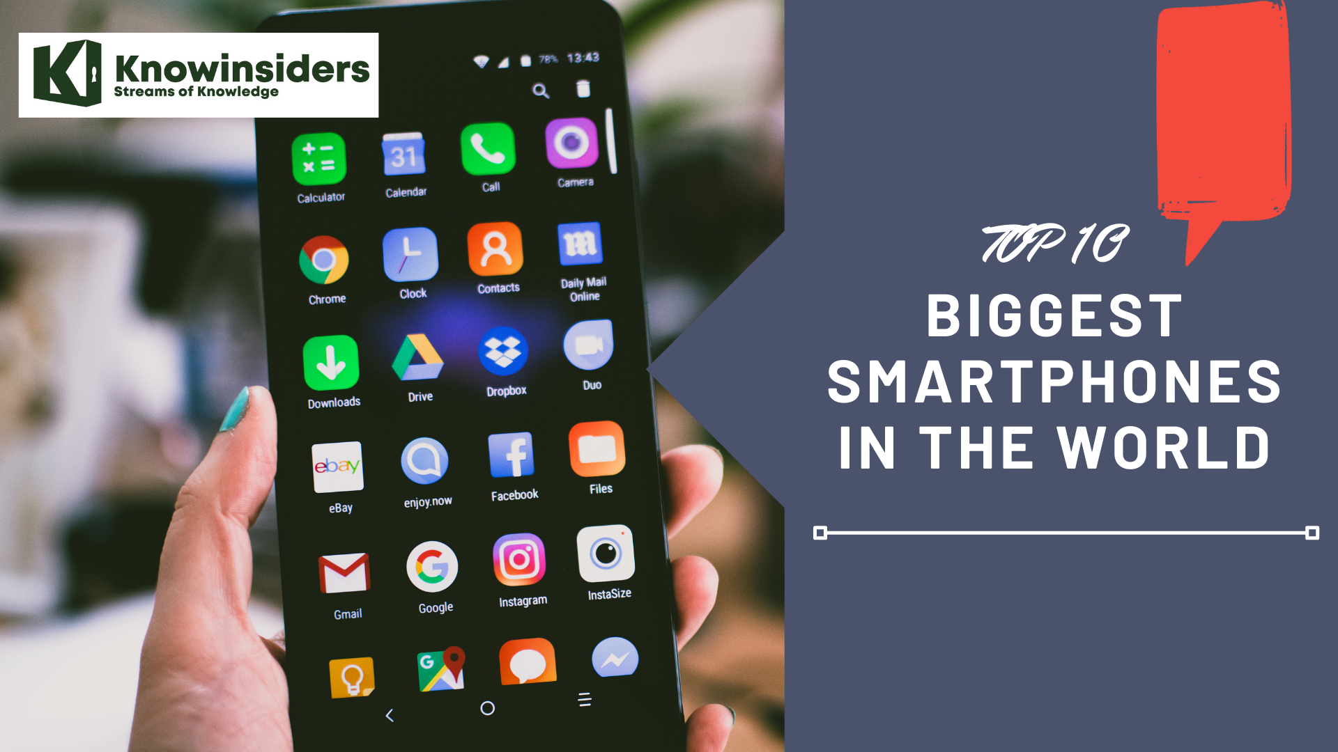 Top 10 Biggest Smartphones In The World