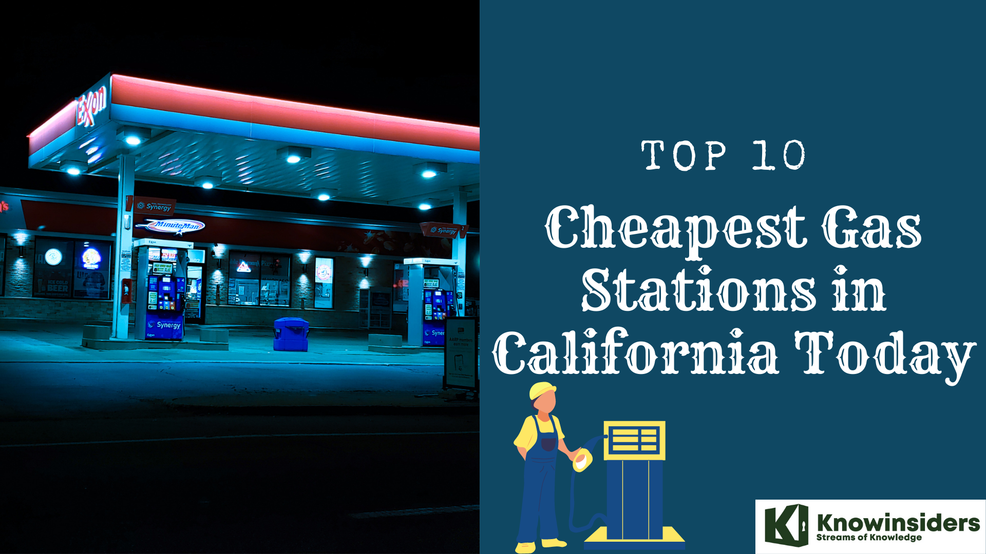 Top 10 Cheapest Gas Stations in California Today