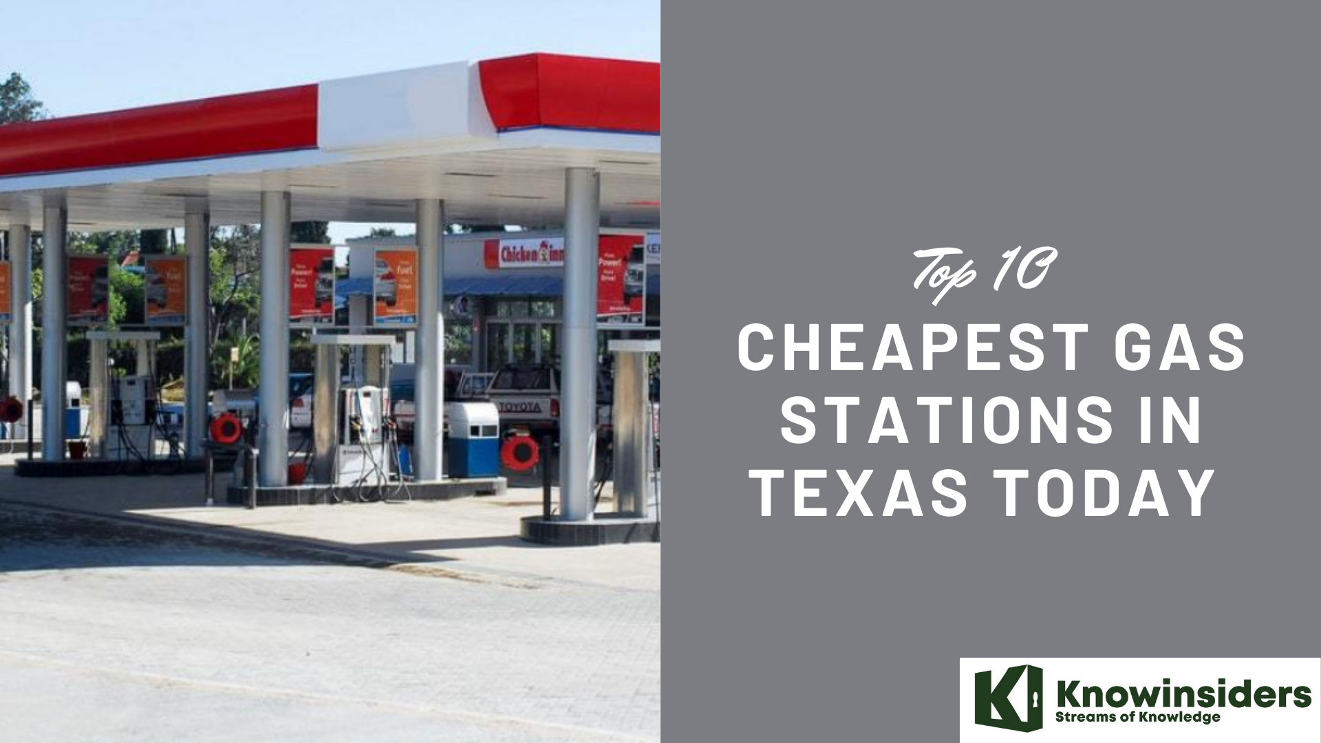 Top 10 Cheapest Gas Stations In Texas Today 