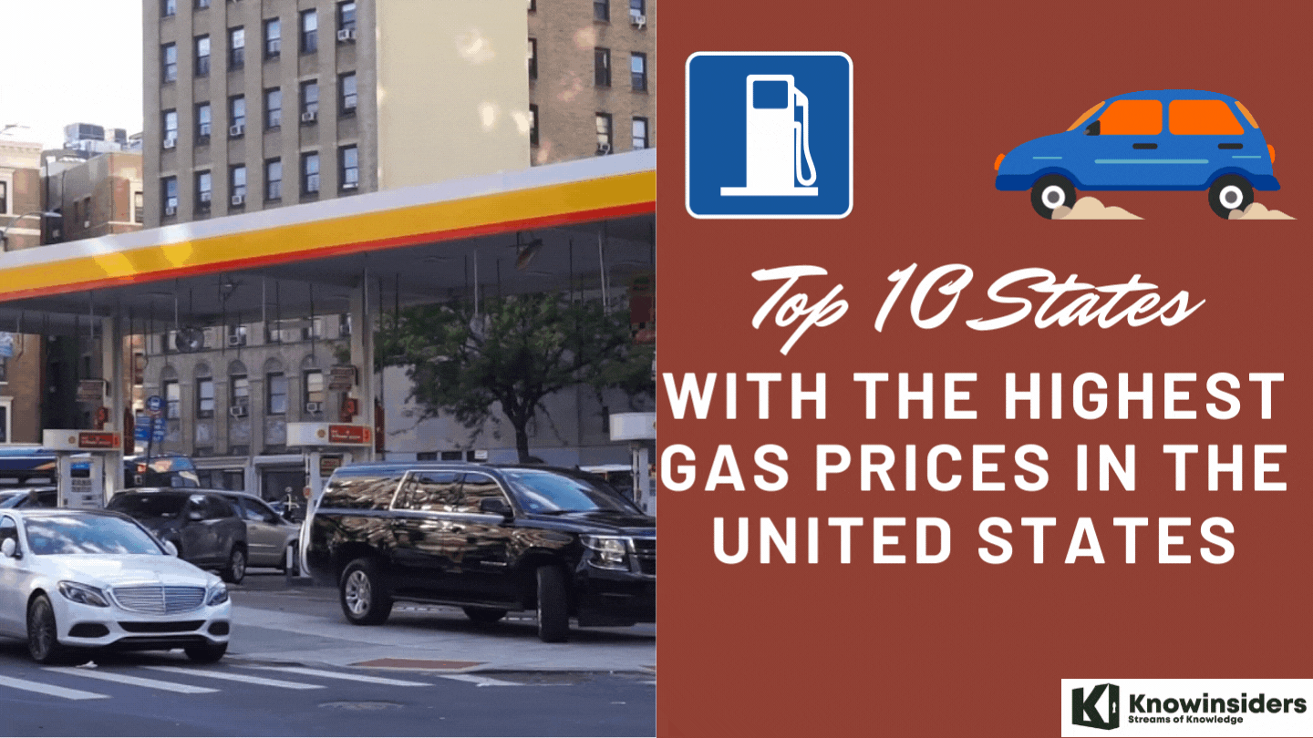 Top 10 States With The Highest Gas Prices In America