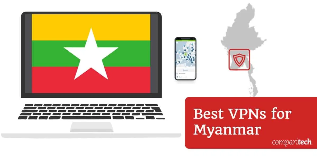 Best VPN to watch BBC iPlayer in Myanmar. Photo: Comparitech 