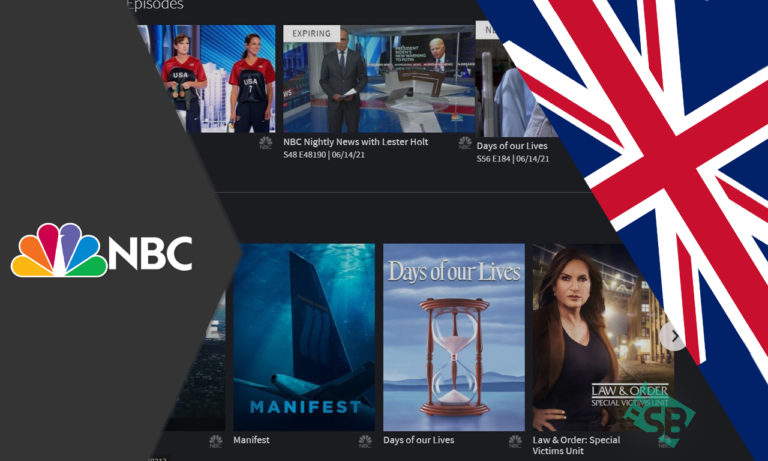 Watch NBC For FREE in U.K, Online & Live Stream