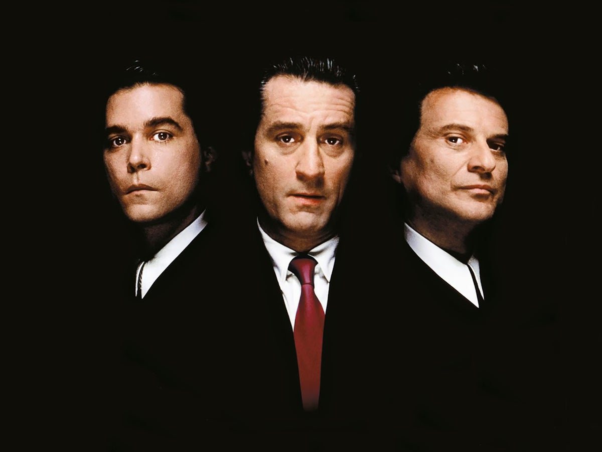 Unholy trinity: Ray Liotta, Robert De Niro and Joe Pesci in the poster artwork for ‘Goodfellas’ (Warner Bros)