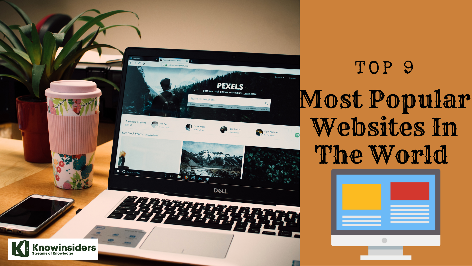 Top 9 most popular websites in the world 