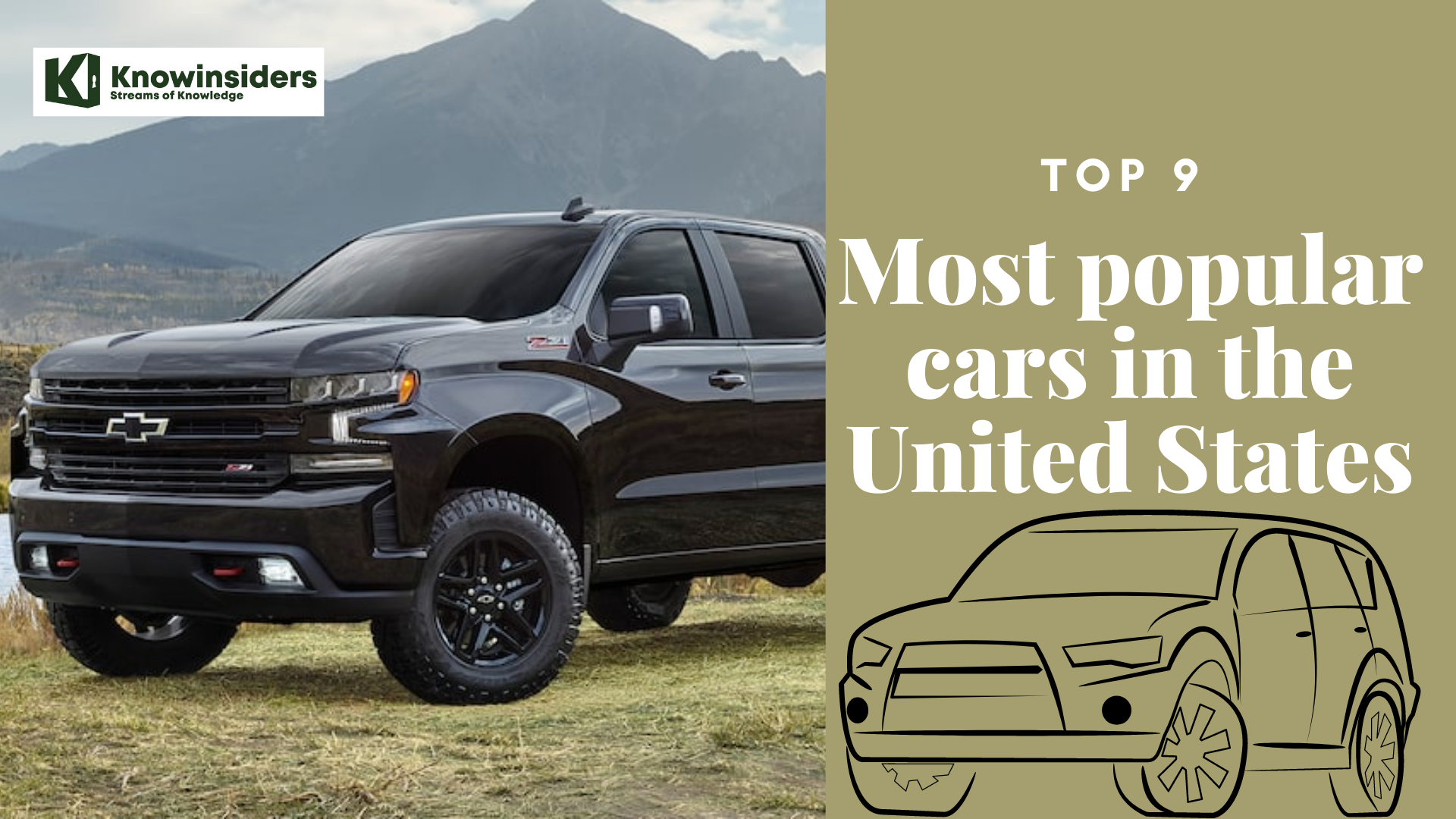 Top 9 Most Popular Cars In The United States
