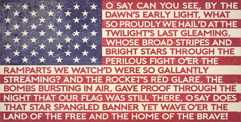 Full Lyrics Of US National Anthem - The Star-Spangled Banner