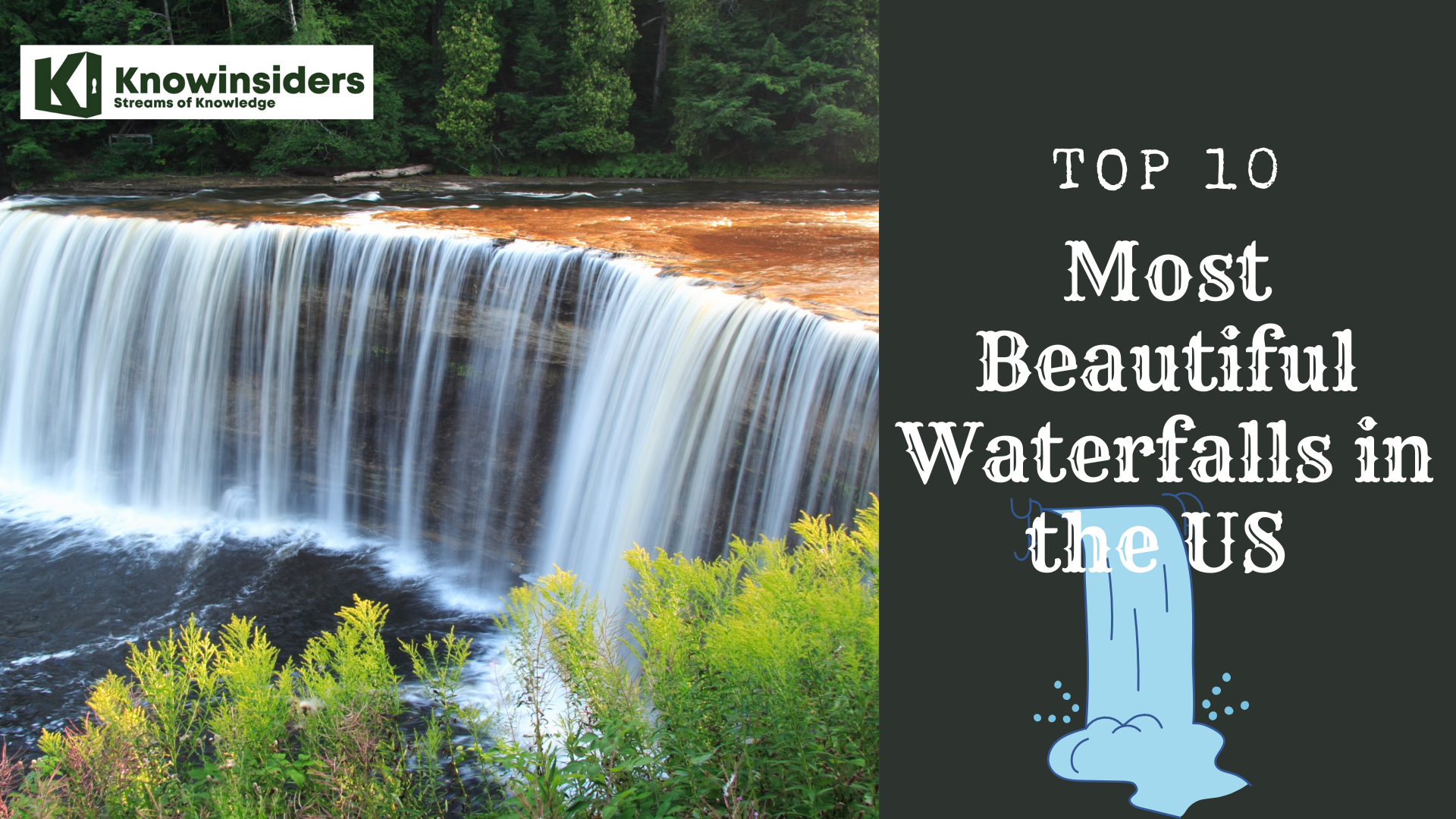 top 10 most beautiful waterfalls in the US 