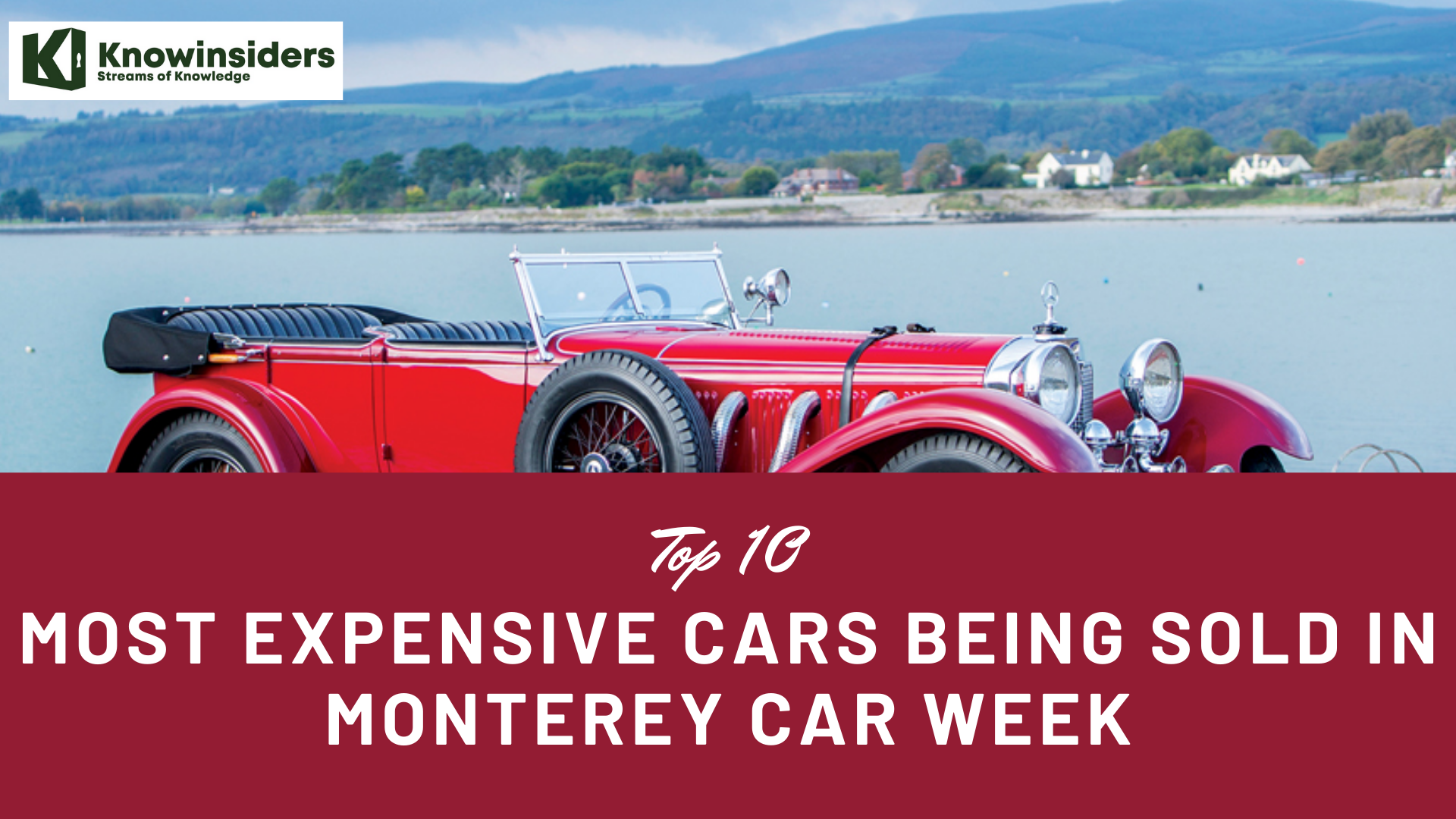 Top 10 most expensive cars being sold in Monterey Car Week 