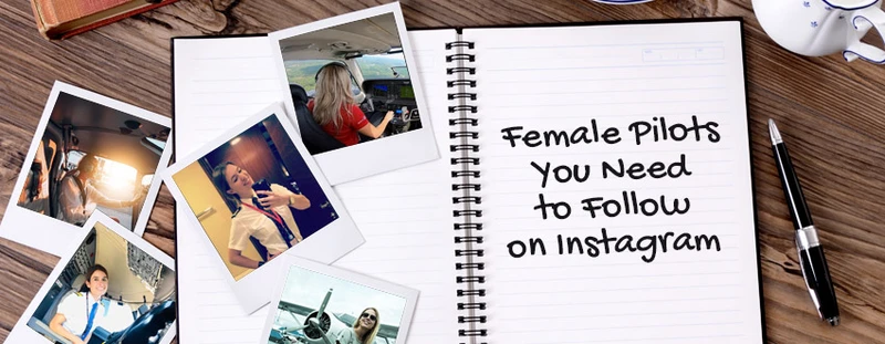 Top 10 beautiful female pilots on Instagram. Photo: PilotMall 