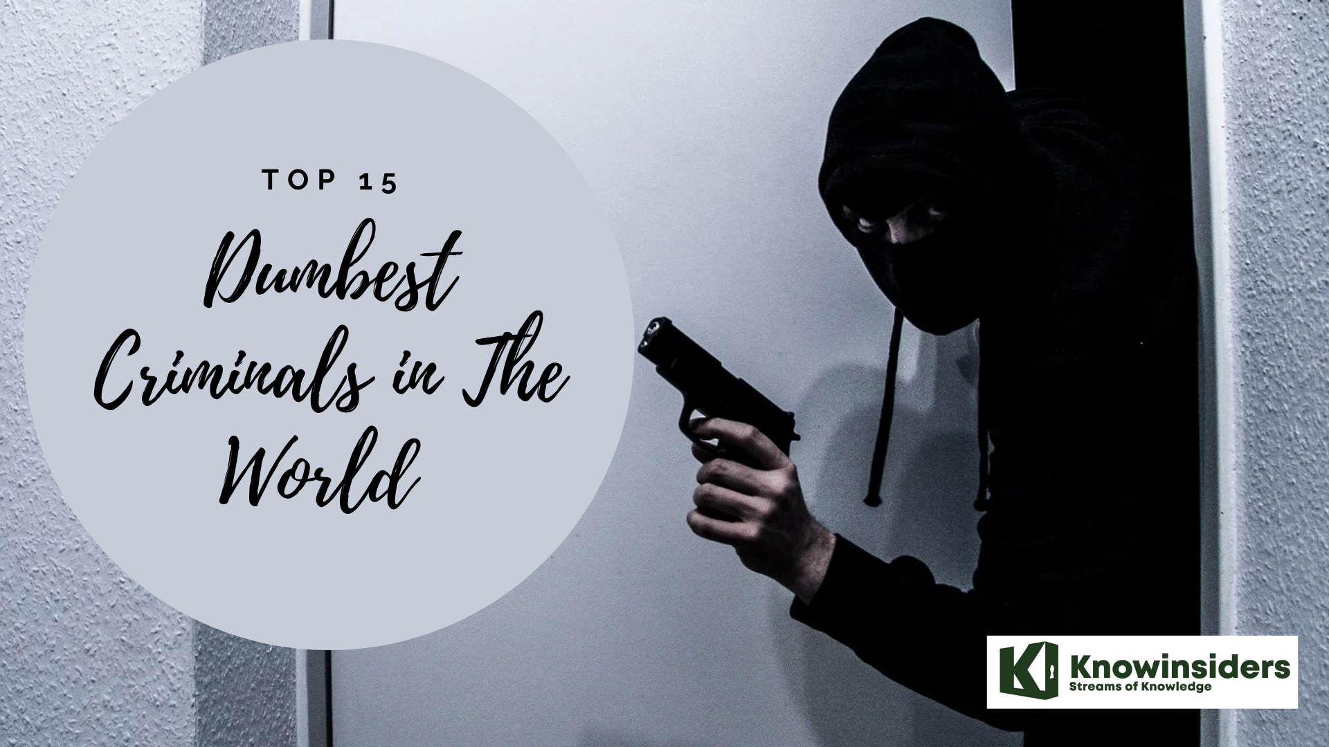 Top 15 Dumbest Criminals in The World Of All Time