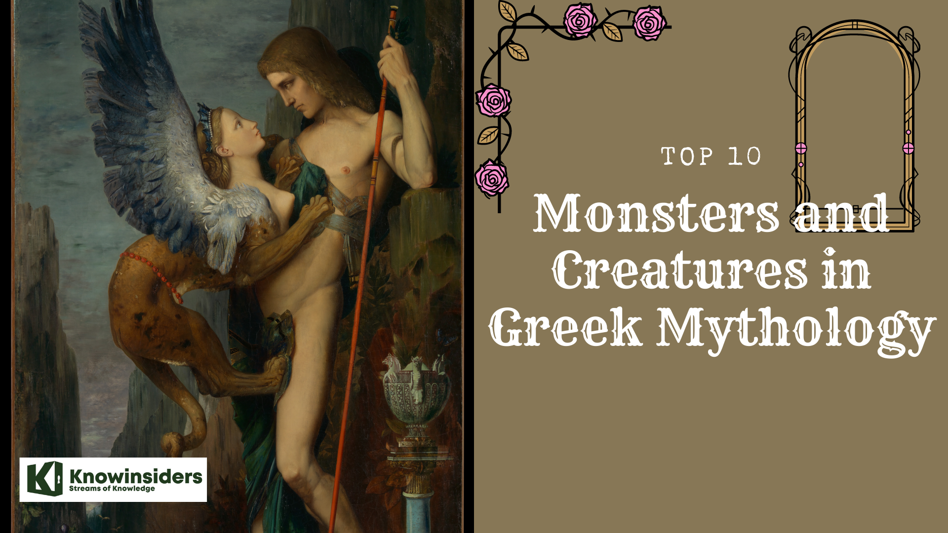 Top 10 Monster and Creatures of Greek Mythology