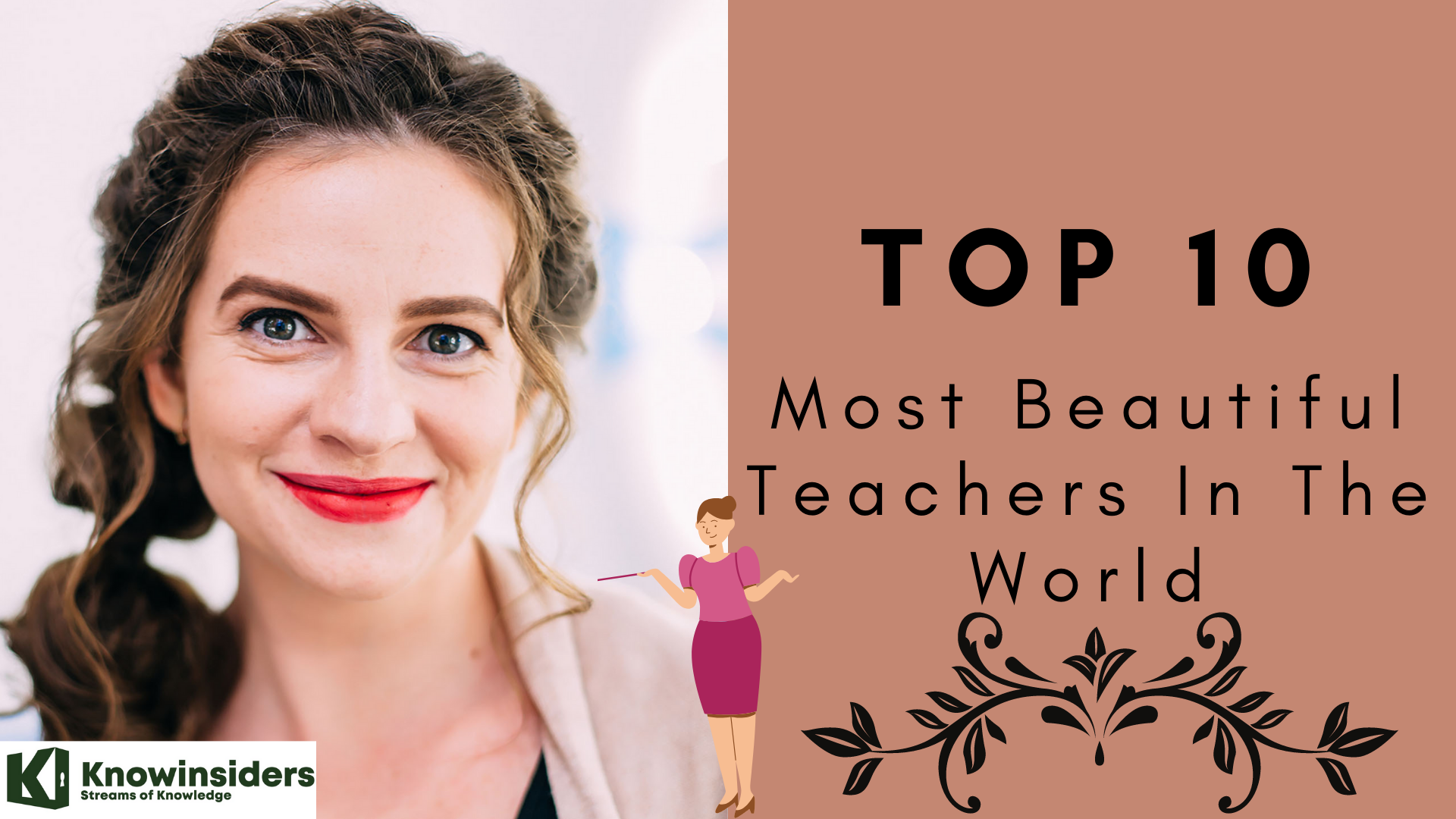 Top 10 Most Attractive Female Teachers In the World Today