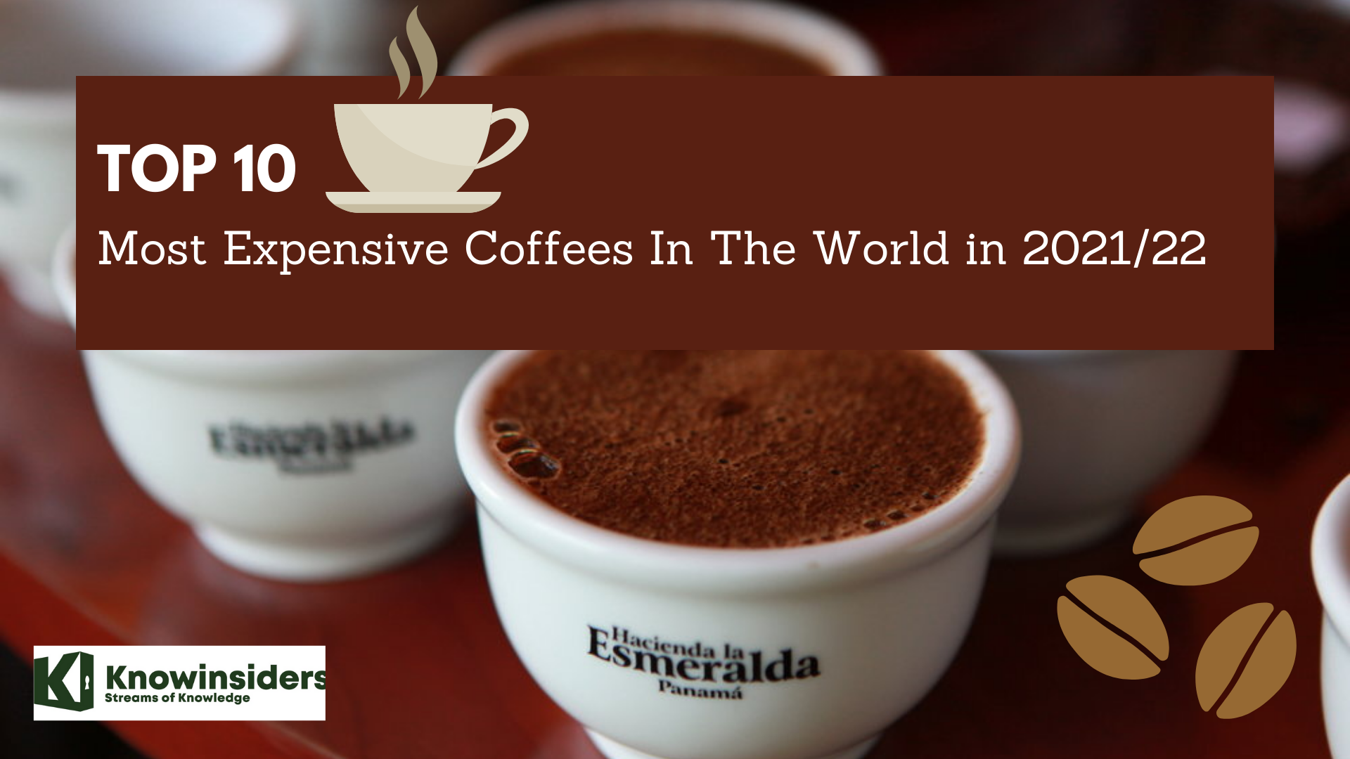 Top 10 most expensive coffee in the world in 2021/22