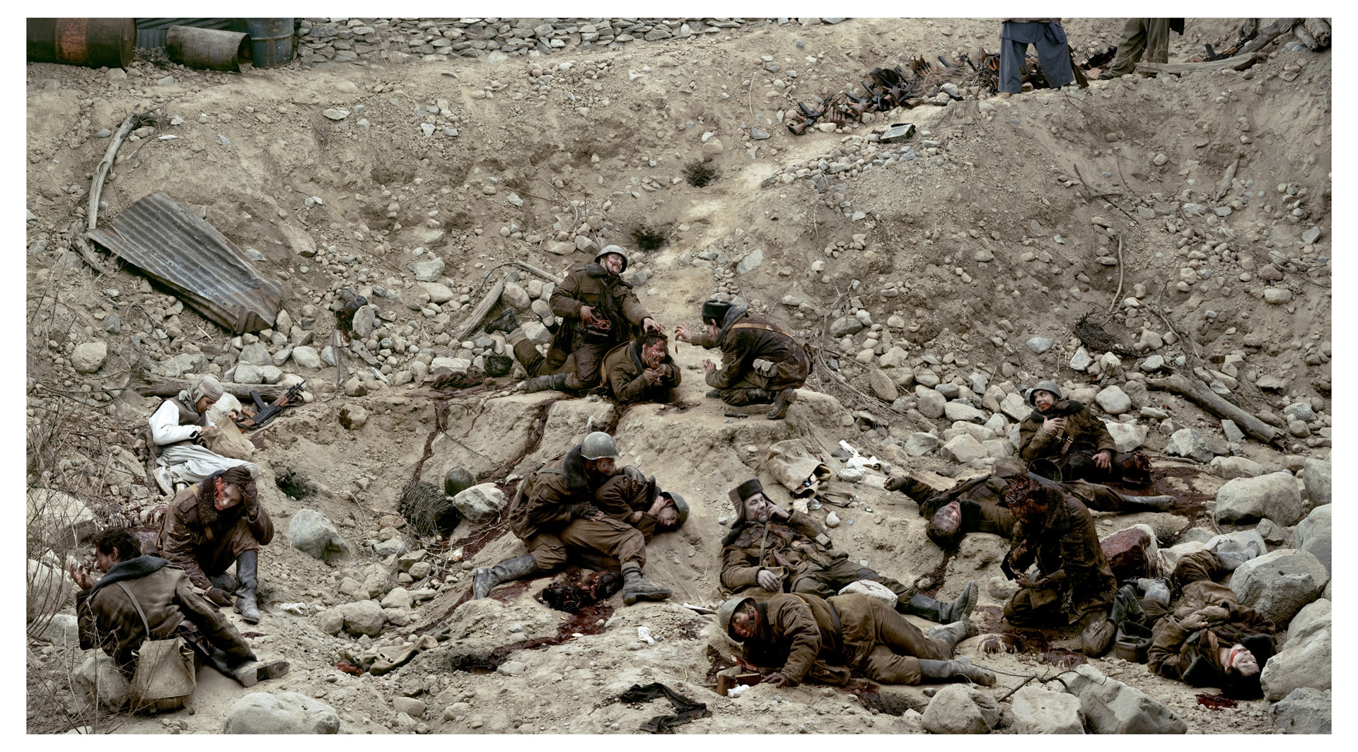 Dead Troops Talk (a vision after an ambush of a Red Army Patrol, near Moqor, Afghanistan, winter 1986) by Jeff Wall 