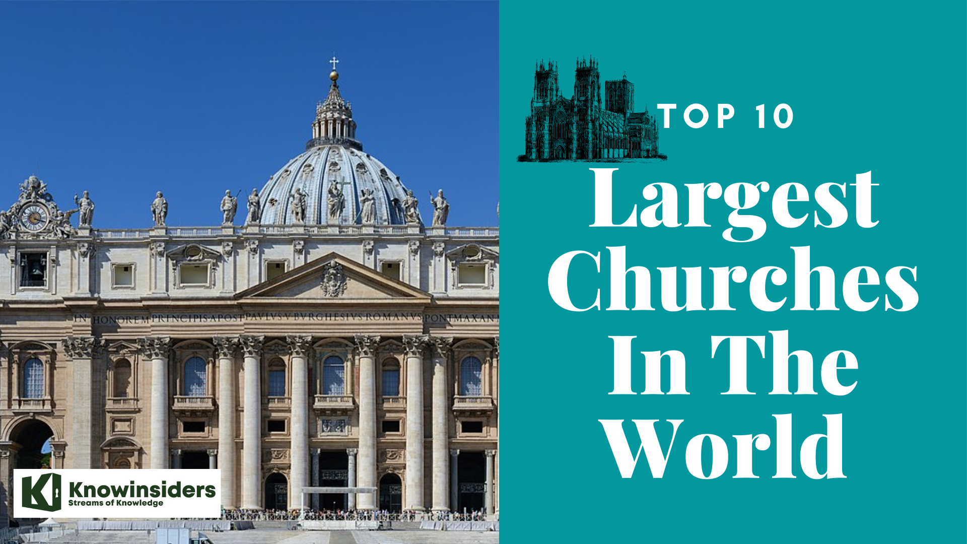 Top 10 largest churches in the world 