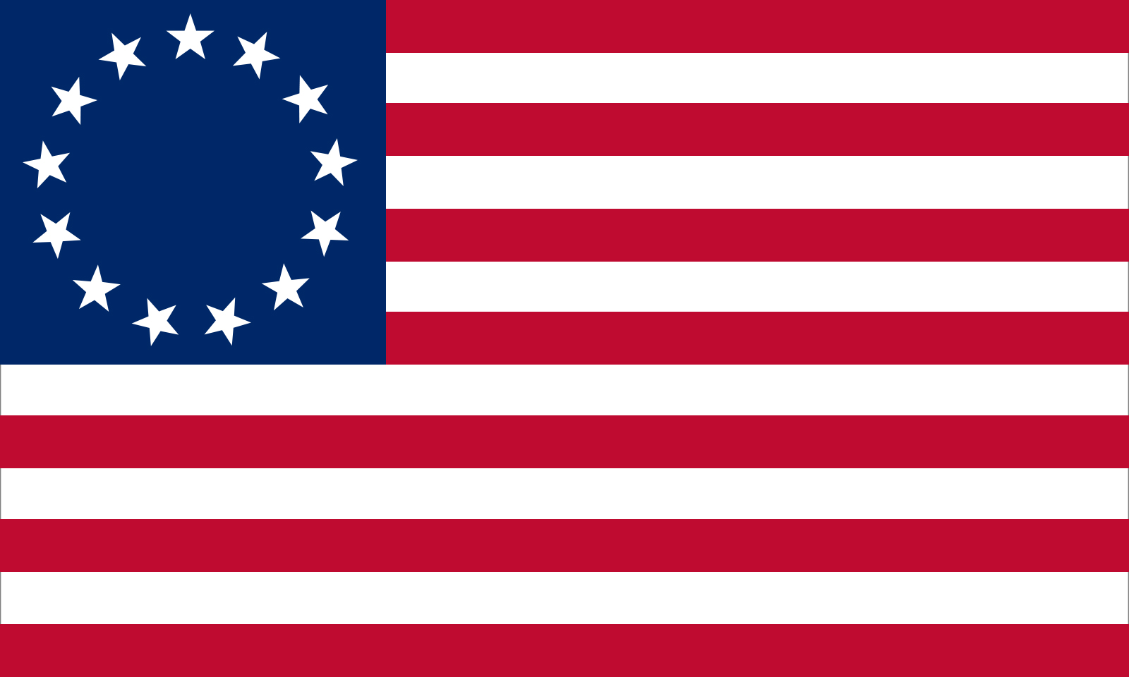 U.S. flag commonly attributed to Betsy Ross. Photo: Britannica
